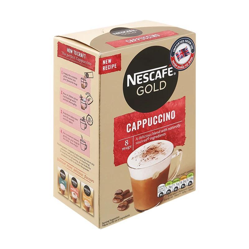 Cà phê Nescafe Gold Cappuccino 124g