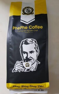 Cà phê nguyên chất 100% dạng bột Robusta đặc biệt - 500gr - Light Coffee