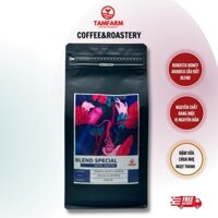 Cà phê nguyên chất Blend Robusta Honey- Arabica Cầu Đất rang mộc đậm đà thơm nồng pha phin, cafe đặc sản Gia lai TamFarm