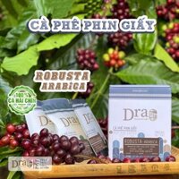 Cà phê phin giấy, cà phê túi lọc tiện lợi, BLEND ROBUSTA & ARABICA & Culi 100% nguyên chất (hộp 10 gói )