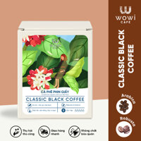 Cà Phê Phin Giấy - CLASSIC BLACK COFFEE - WOWI CAFE - Đậm đà, cân bằng, hậu ngọt [5 gói/hộp]