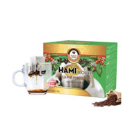 CÀ PHÊ PHIN GIẤY| HỘP 10 TÚI x 17G| HAMI COFFE
