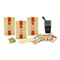 Cà Phê Phin Giấy Truecoffee Công Nghệ Nhật Bản 5 Set/Box Kèm Ly, Phin Giấy, Que Khuấy