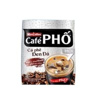 Cà phê Phố đen đá bịch 35 gói x 16g