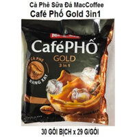 Cà phê phố gold gói lớn 30 gói nhỏ.