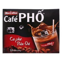 Cà phê Phố sữa đá gói 240g (hộp 10 gói) MOONSHINE-FOODS