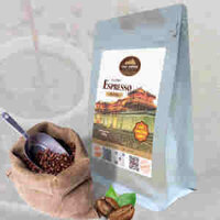 Cà phê rang mộc Cà phê rang mộc Robusta 200g Cafe Rang Mộc Cà phê rang mộc pha máy Cafe hạt