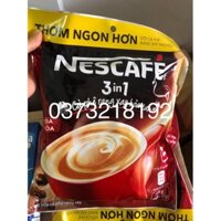 Cà phê rang xay hoà tan Nescafe 3 in 1 đậm đà hài hoà 46 gói