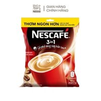 Cà phê rang xay hòa tan Nescafé 3in1 đậm đà hài hòa (Bịch 46 gói x 17g)