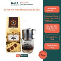 Cà phê rang xay Hương Mai Cafe Moka Rich Taste hạt Arabica nguyên chất 100% 250g