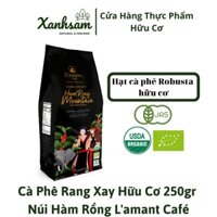 Cà Phê Rang Xay Hữu Cơ 250gr Núi Hàm Rồng L'amant Café - XanhSam Organic