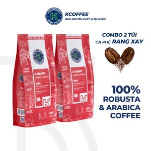 Cà phê rang xay K Coffee Happy 700g