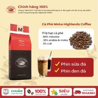 Cà Phê Rang Xay Moka Highlands Coffee 200g/gói