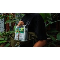 Cà phê rang xay nguyên chất - Cafe Buôn Ma Thuột Rainy cafe mix 1 ( Culi- Robusta- Arabica ) túi có van 500gr