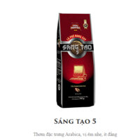 Cà phê rang xay Sáng tạo 5 - 340gr - cafe Trung Nguyên - 100% coffee Arabica