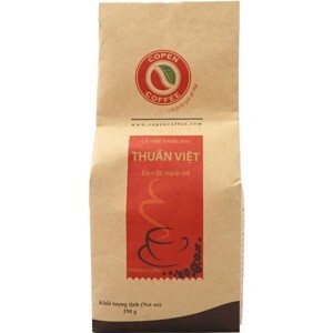 Cà phê rang xay Thuần Việt gói 250g