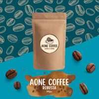 Cà phê ROBUSTA Mộc Nguyên chất, Đậm đặc, Hàm lượng cafein cao, Đắng đậm hậu ngọt - Aone Coffee