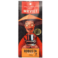 Cà Phê Robusta Mr.Viet 250gr – Mr.Viet Robusta Coffee 250gr (10/2021)
