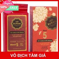 CÀ PHÊ RUNAM COFFEE SỐ 5, SÔ 7, SỐ 8 BỘT LOẠI 250GR 100% cà phê nguyên chất