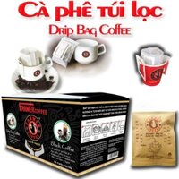 Cà phê sạch FARMER COFFEE. Sản phẩm Cà phê Túi Lọc Tiện Lợi. Loại cà phê đen. (Mã:FTL-TL150)