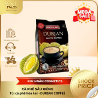 Cà Phê Sầu Riêng Durian Coffee Bịch 30 Gói Cafe Hòa Tan Rockcafe Thơm Béo