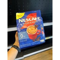 Cà phê sữa, cà phê không đường Nescafe hòa tan chuẩn Thái Lan (27 gói/túi) thơm ngon