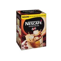 Cà phê sữa đá Nescafe 3in1, hộp 10 gói, 24g