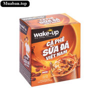 Cà phê sữa đá Việt Nam Wake Up 240g 10 gói mỗi gói 24g