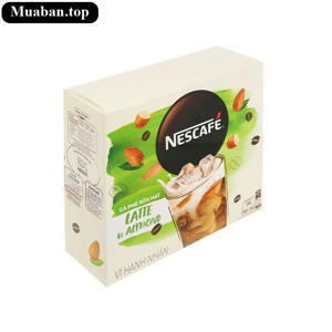Cà phê sữa hạt Latte NesCafe vị hạnh nhân 240g