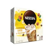 Cà phê sữa hạt vị hazelnut-Nescafe Việt Nam (240g/10góix24g).