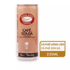 Cà phê sữa Highlands 235ml