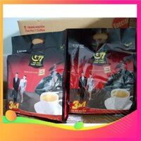 Cà phê sữa hòa tan G7 3in1 Trung Nguyên bịch 50 gói [hàng chính hãng]