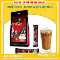 Cà phê sữa hòa tan G7 Trung Nguyên 3in1 – Bịch 100 gói dài x 16g