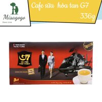 Cà phê sữa hòa tan TRUNG NGUYÊN G7 3in1 hộp 336g 21 gói x 16g