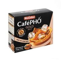 Cà phê sữa MacCoffee Café Phố Gold 3in1 hộp 290g*10 gói