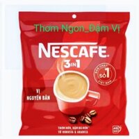 Cà Phê Sữa Nescafe 3 in 1 Vị Nguyên Bản Thơm Ngon (46gói x 16gram) DATE MỚI