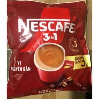 Cà phê sữa NesCafé 3in1 vị nguyên bản - công thức cải tiến bịch 736g( 46 gói x 16g )