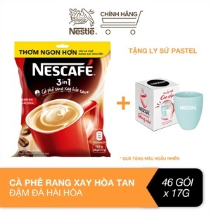 Cà phê sữa NesCafe Đậm đà 3 trong 1 túi 782g (46 gói)