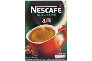 Cà phê sữa NesCafe Đậm vị 3 trong 1 hộp 20 gói x 17g