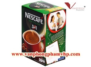 Cà phê sữa NesCafe Đậm vị 3 trong 1 hộp 20 gói x 17g