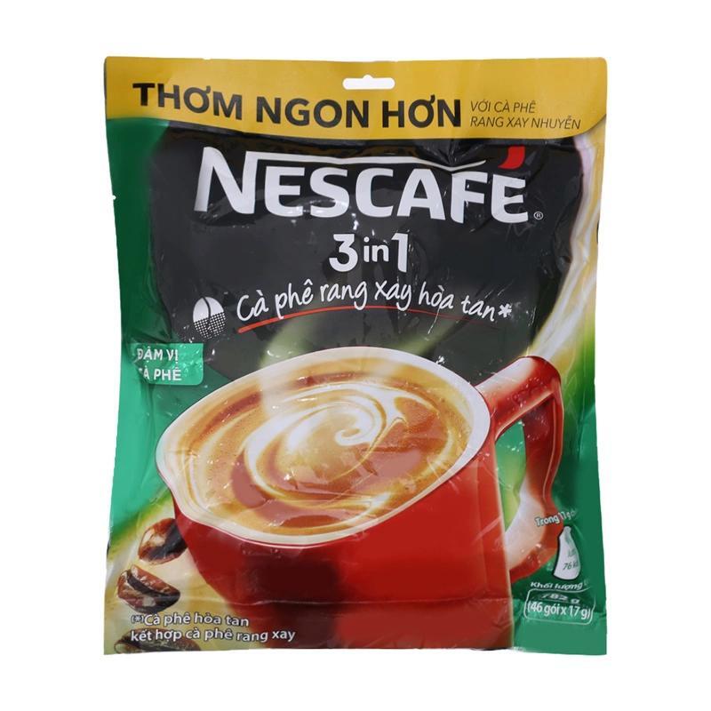 Cà phê sữa NesCafe Đậm vị 3 trong 1 túi 782g (46 gói)