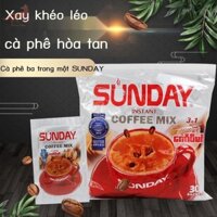 Cà Phê Thái Bột/Thức Uống 3 trong 1 Sunday Coffee Sunday