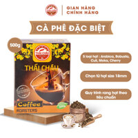 Cà phê THÁI CHÂU nguyên chất 100% rang mộc đặc biệt cao cấp thơm ngon (mix 5 loại: Arabica, Robusta, Culi, Moka, Cherry)