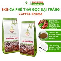 Cà phê thải độc đại tràng (1kg cafe bột) 100% cafe Robusta rang mộc chuyên dùng thải độc đại tràng