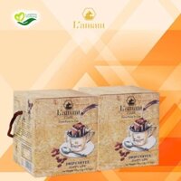 Cà phê túi lọc L'amant Drip Happy Life 100% Arabica nguyên chất (Hộp 10 gói x 10gr)