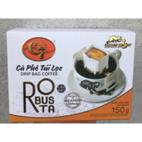 Cà Phê Túi Lọc Robusta Con Chồn Vàng C7 (Hộp 12 Túi x 12.5gr)
