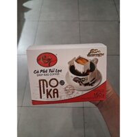 Cà Phê Túi Lọc Moka/Robusta/Arabica Con Chồn Vàng Hộp 150g (12 Túi 12.5g)