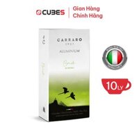 Cà Phê Viên Nén Carraro BRASILE Aluminum Mới - 10 viên - Tương thích với máy capsule Nespresso - 01 Hộp