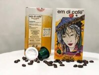 Cà phê viên nén Em Ơi Cafe French Roast 10 viên/hộp