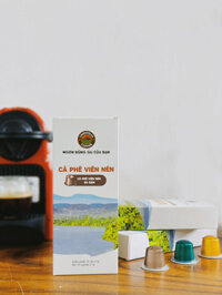 Cà phê viên nén gu đậm Greenfields Coffee dành cho máy Nespresso hộp 10 viên MẪU MỚI